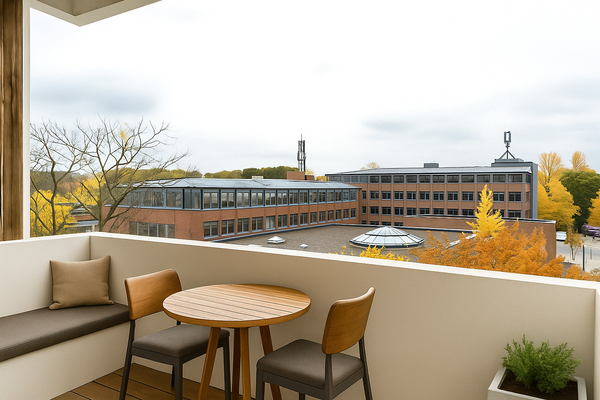 Visualisierung Balkon