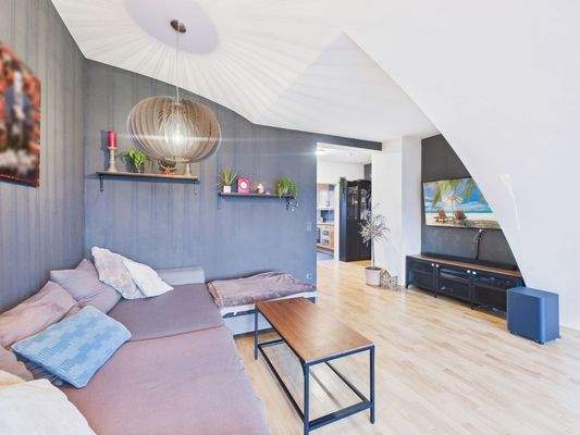 Wohnen mit Blick zur Diele 