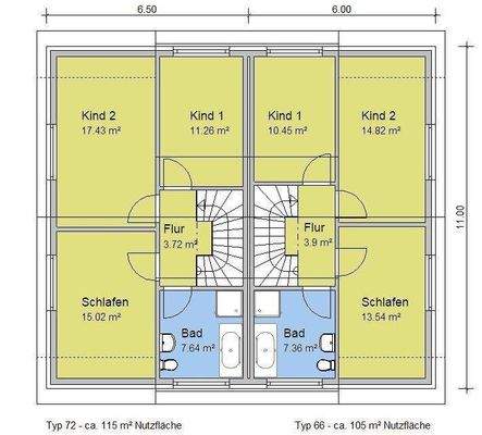 Grundrissvorschlag OG