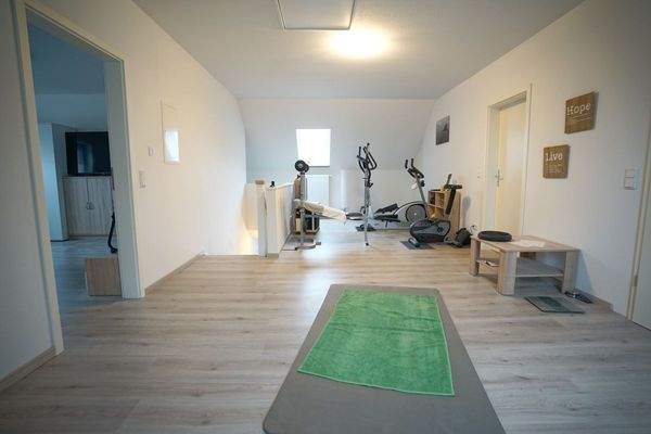 Diele OG, z.Z. Fitnessraum
