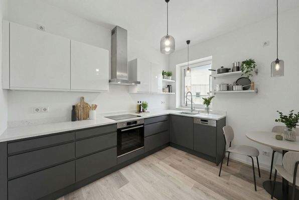 Einrichtungsbeispiel Küche