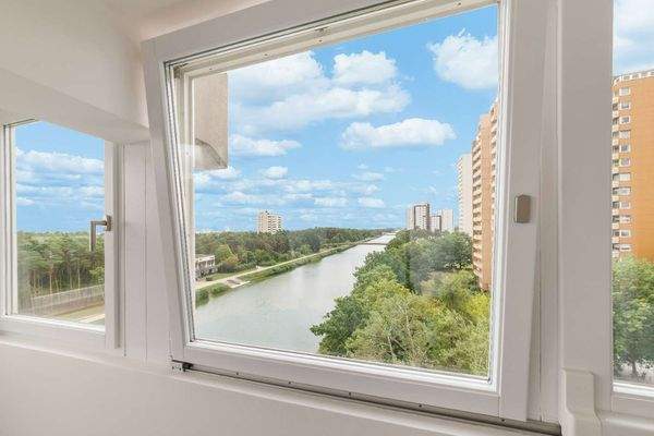 Aussicht vom Wintergarten