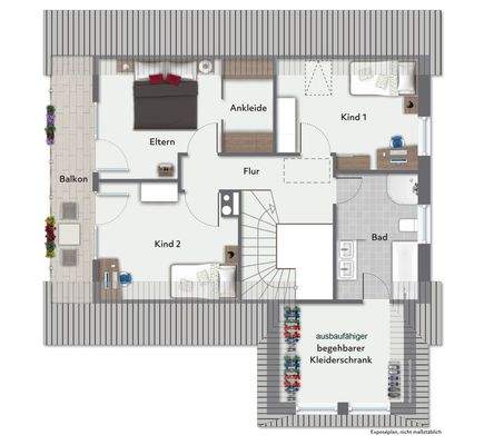 Grundriss Dachgeschoss