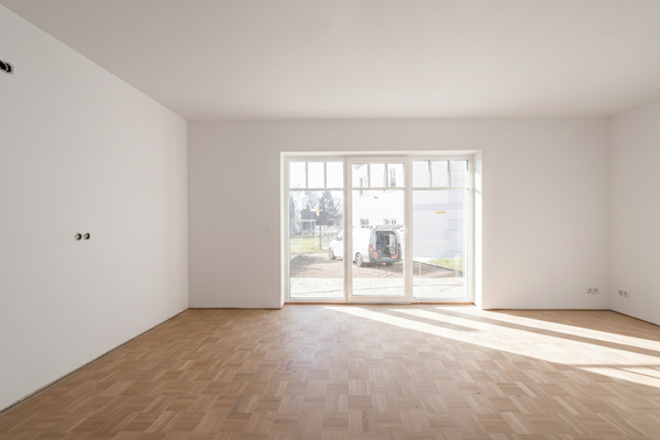 Der offene Wohn- und Essbereich