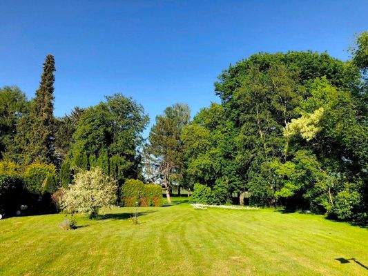 Garten Südseite des Hauses