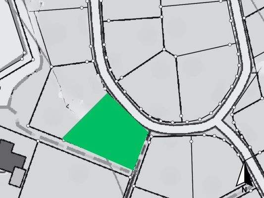 Grundstücksgröße ca. 701 qm