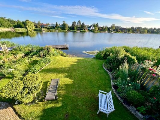 Blick untere Terrasse