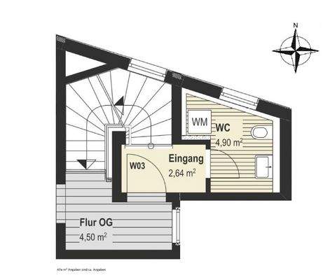 Grundriss Obergeschoss