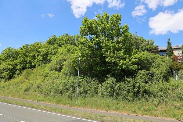 Grundstück von unten