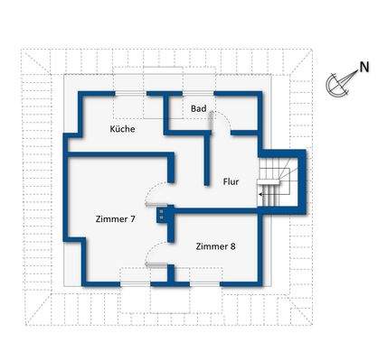 Grundriss Dachgeschoss