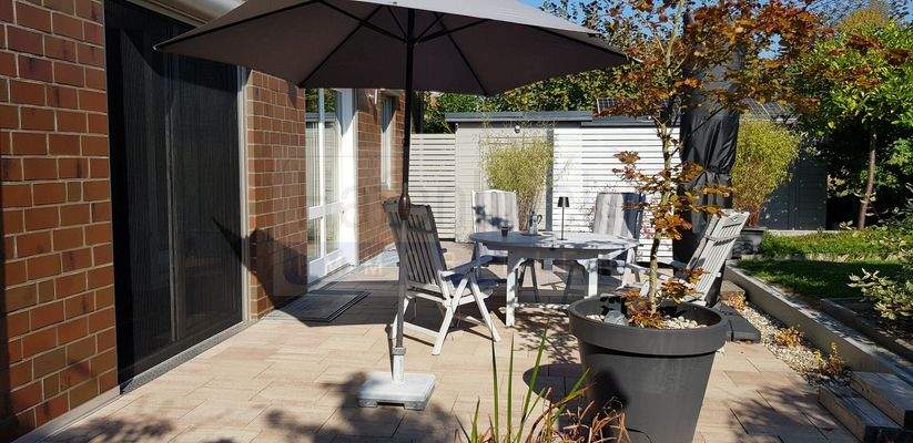 Terrasse Gartenseite