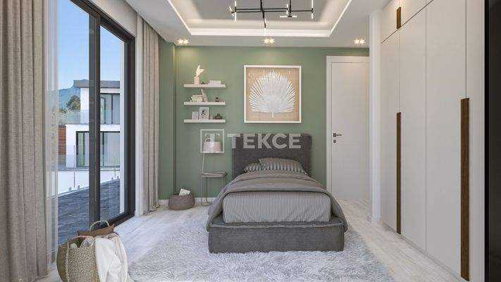 Triplex Houses with Private Pool in North Cyprus Girne