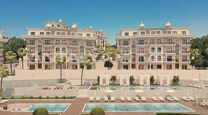 Luxury Flats Within Walking Distance to the Sea in Turkler Alanya