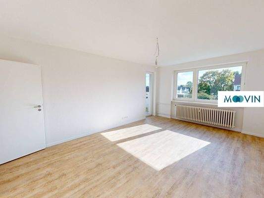 Ansicht I: Wohn- und Esszimmer