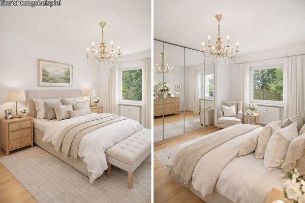 Schlafzimmer - Visualisierung mit Einrichtungsbeispielen
