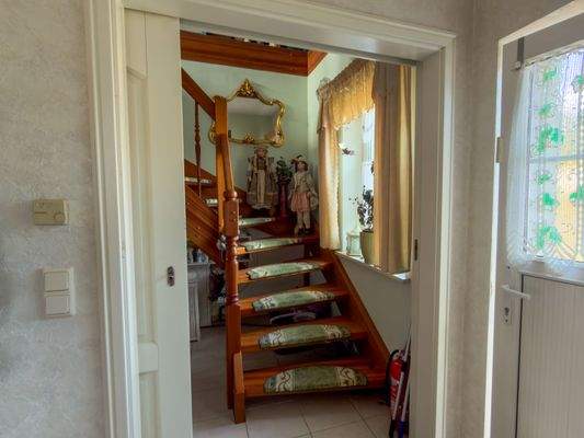 Aufgang zum Dachgeschoss