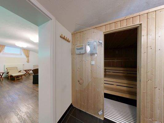 Sauna im Souterrain