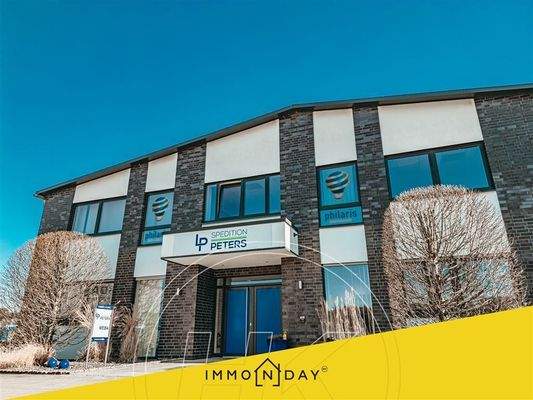 Die Bürofläche in Obergeschoss