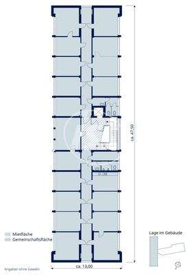Grundriss 1. Obergeschoss