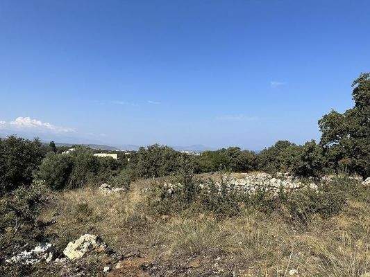 Kreta, Gallos: Erstklassiges Grundstück mit Meerblick zu verkaufen