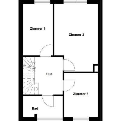 Grundriss Obergeschoss