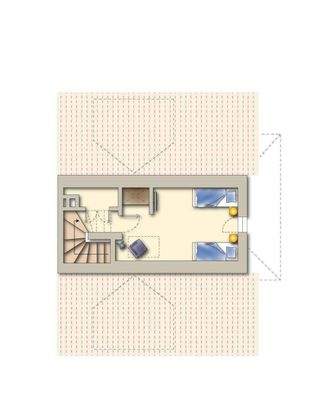 Grundriss Spitzboden