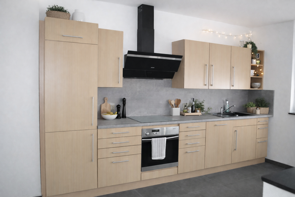 Küche der Erdgeschosswohnung