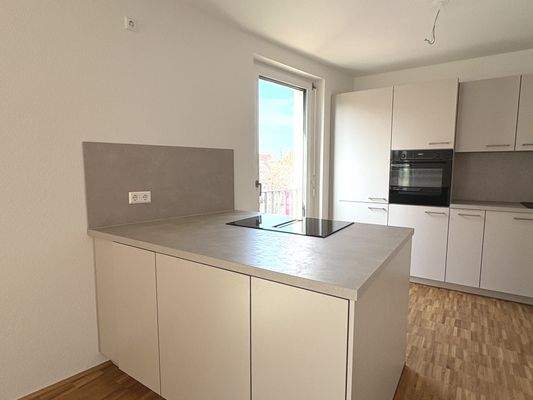 Blick auf die Küche