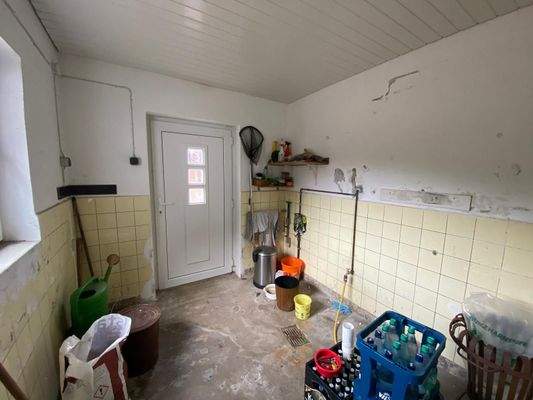 Eingangsbereich Scheune