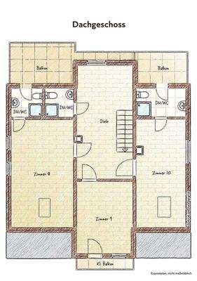 Grundriss Dachgeschoss