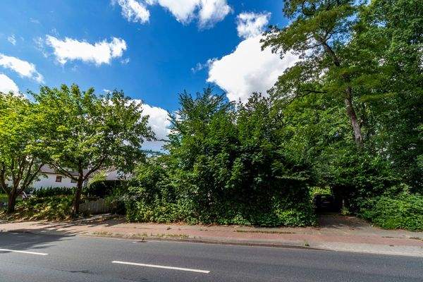 Vorderansicht Grundstücke