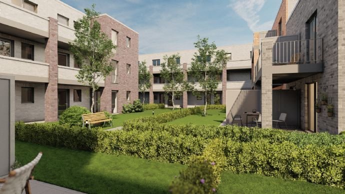 Neubauvorhaben LANIA | Seniorengerechtes & barrierefreies 1-Zimmer-Apartment mit Service-Leistungen und großem Gartenanteil