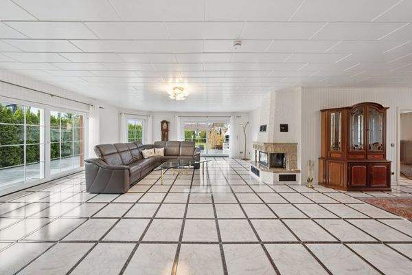 Lichtdurchfluteter Wohnbereich Erdgeschoss