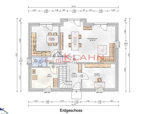 Grundriss Erdgeschoss