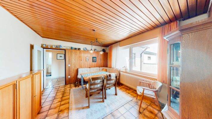 Esszimmer im Erdgeschoss