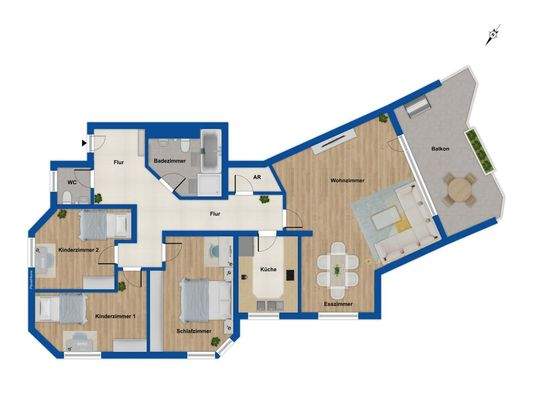 Grundriss 10. Obergeschoss