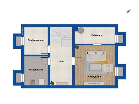 Grundriss Kellergeschoss