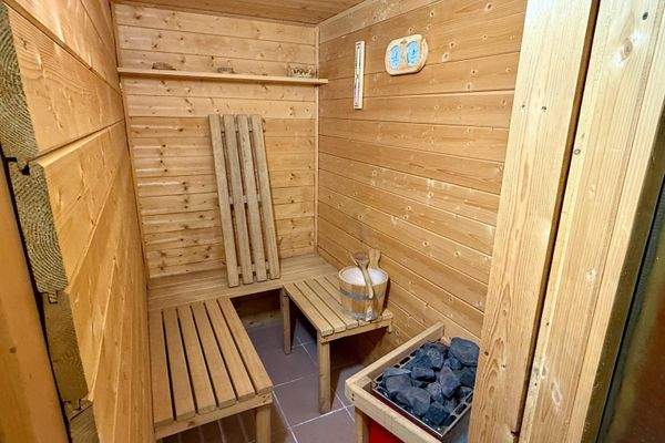 Sauna im Keller