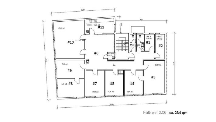 Grundriss 2. OG