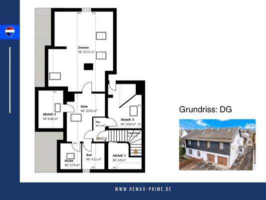 Grundriss Dachgeschoss