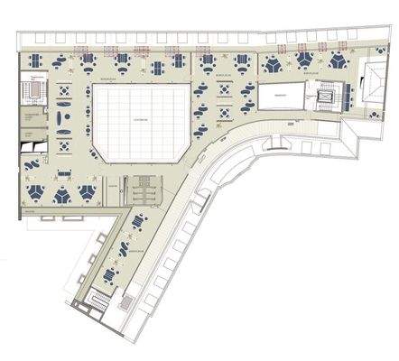 5. Obergeschoss - Open Space