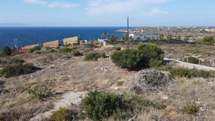 Kreta, Kalathas: Erstklassiges Grundstück zum Verkauf in Kalathas