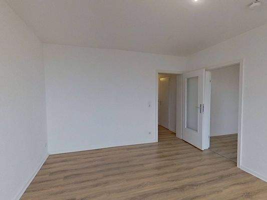 Ansicht II: Wohn- und Esszimmer