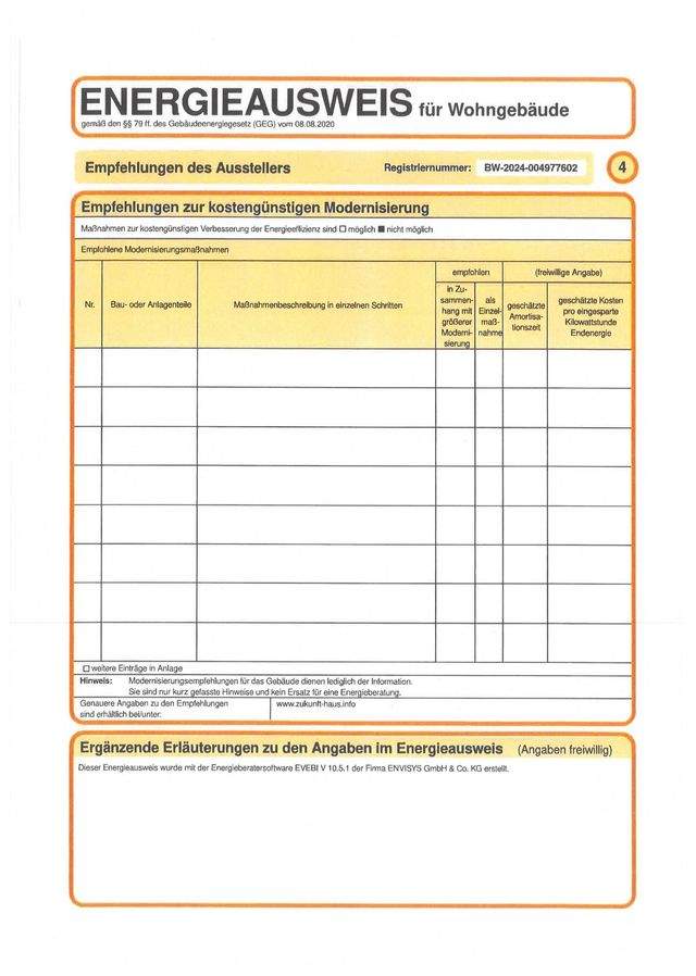 Energieausweis gültig bis 07.03.2034