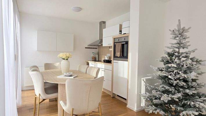 Essbereich und Küche