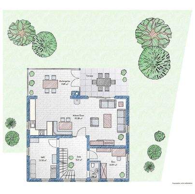 Grundriss Erdgeschoss