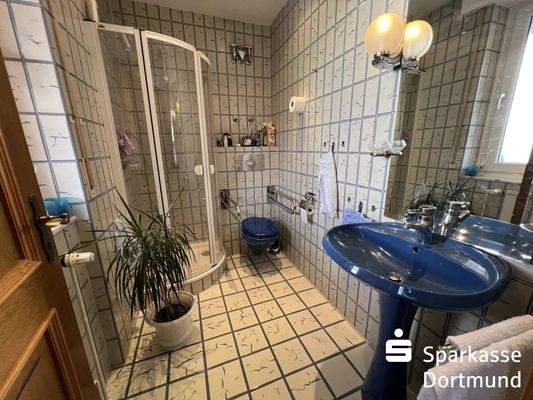 Gäste-WC / Duschbad im Erdgeschoss