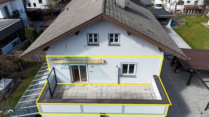 Wörgl Eigentumswohnung Balkon - 1.OG mit Großzügiger Terrasse
