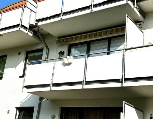 der sonnige Balkon...wird Ihnen gefallen