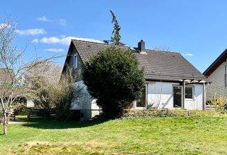 Hausansicht vom Garten